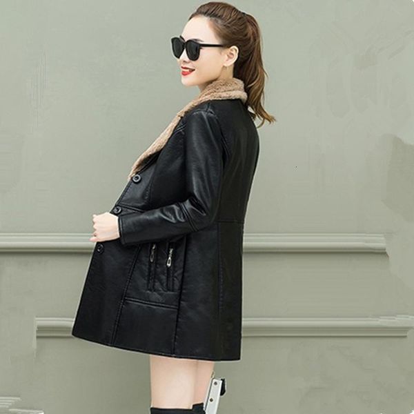 women's leather & faux uhytgf quality pu leather autumn winter jacket women single-breasted slim coat plus velvet black jacket790 u3bu
women's leather & faux uhytgf quality pu leather autumn winter jacket women single-breasted slim coat plus velvet black jacket790 u3bu