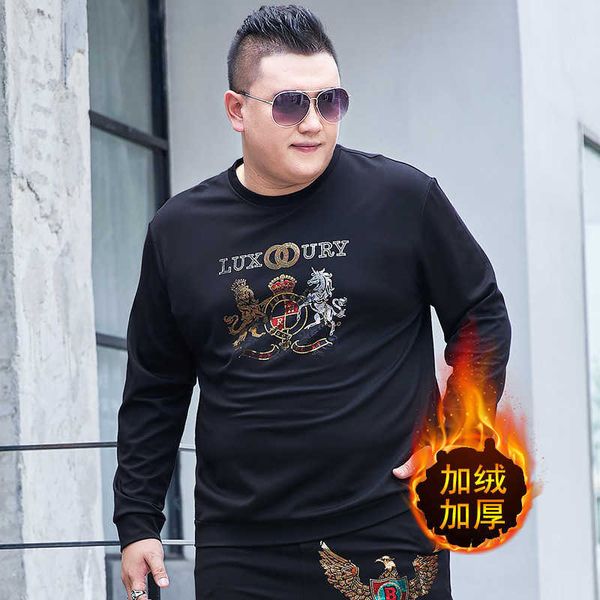 fat men's plus size loose round neck sweater pullover fat guy super large plush bottomed shirt xxxxxx l, Black;brown
fat men's plus size loose round neck sweater pullover fat guy super large plush bottomed shirt xxxxxx l, Black;brown