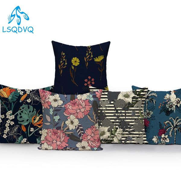 cushion/decorative pillow polyester decorative throw pillows case flowers palm leaf cushion cover for sofa home living room almofadas
cushion/decorative pillow polyester decorative throw pillows case flowers palm leaf cushion cover for sofa home living room almofadas