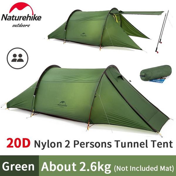 tents and shelters naturehike upgraded tunnel type camping tent 2-3 person 20d waterproof outdoor tourist ultralight portable awning supplie
tents and shelters naturehike upgraded tunnel type camping tent 2-3 person 20d waterproof outdoor tourist ultralight portable awning supplie