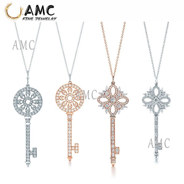 tf fashion classic sterling silver necklaces supplies micro pave zircon pendant key necklace for women girl christmas gift jewelry wholesale
tf fashion classic sterling silver necklaces supplies micro pave zircon pendant key necklace for women girl christmas gift jewelry wholesale