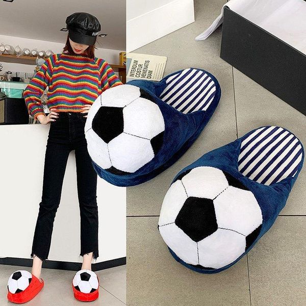 women house slippers plush winter warm shoes women's home furry football indoor soft comfort footwear mtx112, Black
women house slippers plush winter warm shoes women's home furry football indoor soft comfort footwear mtx112, Black