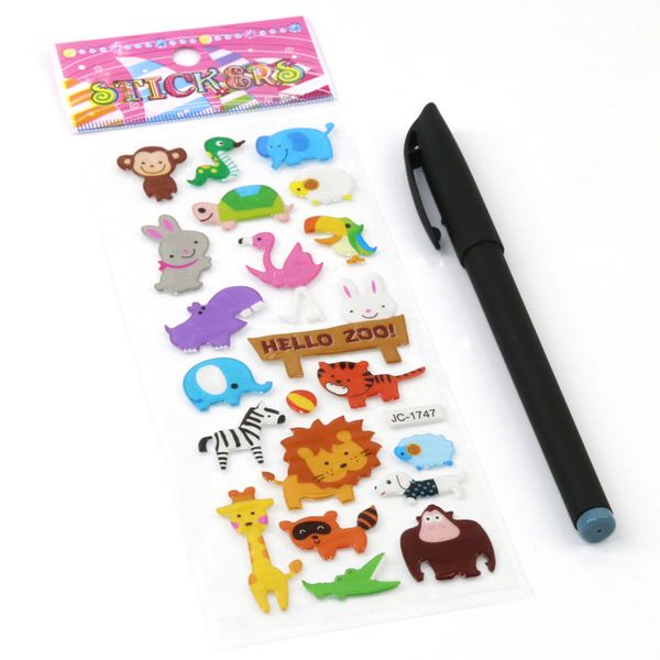 20 Sheets 3D Puffy Bubble Stickers Cartoon Princess cat Waterpoof DIY baby Toys for Children Kids Boy Girl GYH
20 Sheets 3D Puffy Bubble Stickers Cartoon Princess cat Waterpoof DIY baby Toys for Children Kids Boy Girl GYH