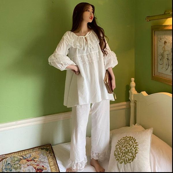 xifer summer cotton pajamas women sleepwear sweet lace casual princess style home suit female pajama ladies white pink, Black;red
xifer summer cotton pajamas women sleepwear sweet lace casual princess style home suit female pajama ladies white pink, Black;red