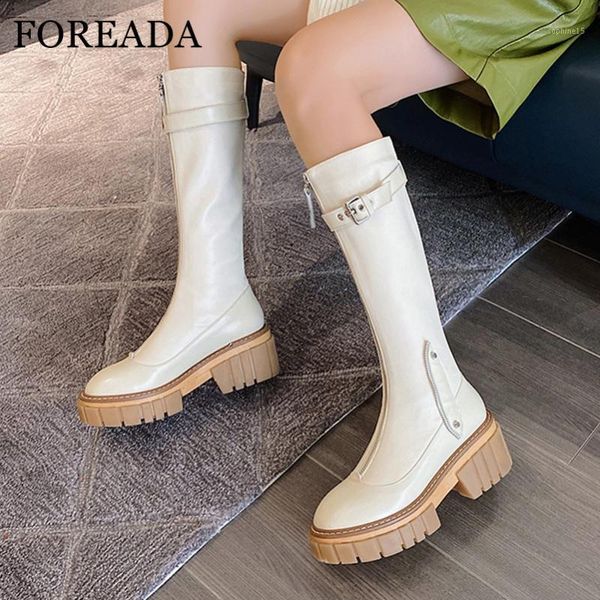 boots foreada high heel woman real leather knee platform chunky long zip buckle ladies shoes beige size 421, Black
boots foreada high heel woman real leather knee platform chunky long zip buckle ladies shoes beige size 421, Black