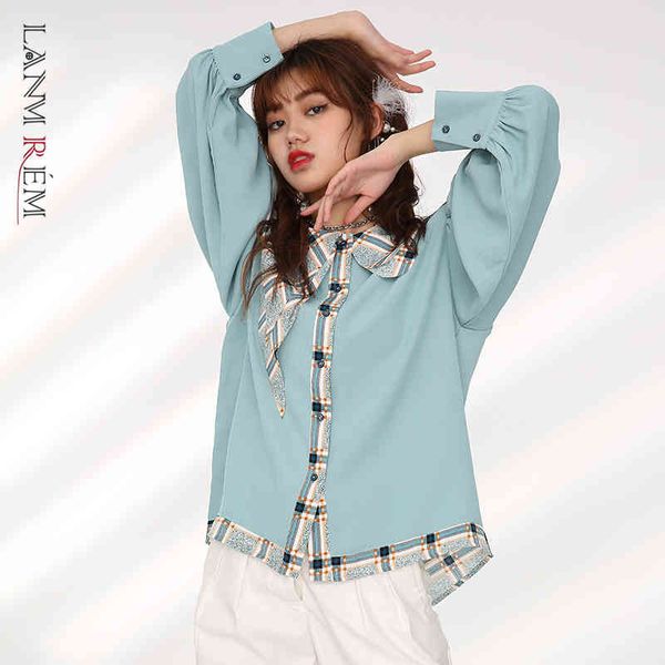 famale loose big size shirts irregular lapel print patchwork long sleeve blouse women's vintage lace button yj386 210507, White
famale loose big size shirts irregular lapel print patchwork long sleeve blouse women's vintage lace button yj386 210507, White