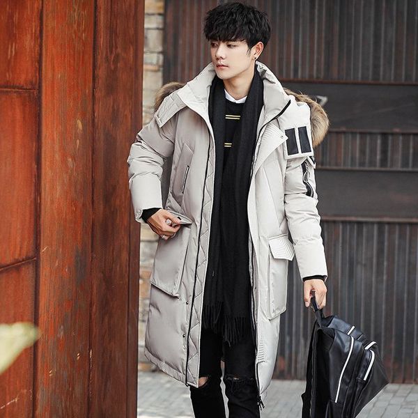 Men's Down & Parkas jacket middle and long coat in winter of 2W6T, Black
Men's Down & Parkas jacket middle and long coat in winter of 2W6T, Black