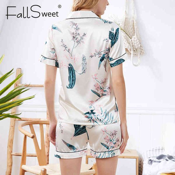 women's sleepwear fallsweet silk pajamas for women short sleeves ladies print two piece set nightwear casual hmrw, Black;red
women's sleepwear fallsweet silk pajamas for women short sleeves ladies print two piece set nightwear casual hmrw, Black;red