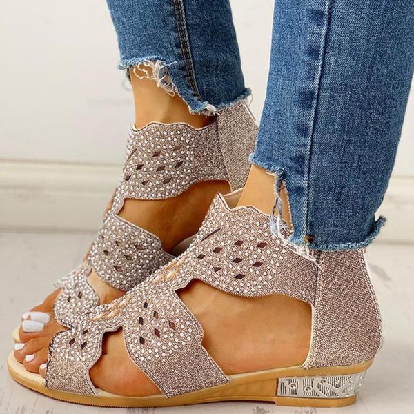 slippers jaycosin women sandals ladies fashion vintage crystal outdoor hollow out zip up female shoes zapatos mujer, Black
slippers jaycosin women sandals ladies fashion vintage crystal outdoor hollow out zip up female shoes zapatos mujer, Black