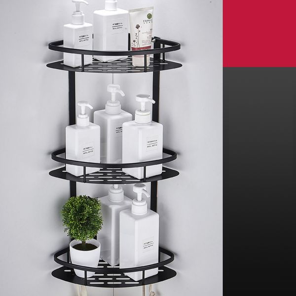 bathroom black shelf perforation-bathrooms wall triangle storage shower walls hanging
bathroom black shelf perforation-bathrooms wall triangle storage shower walls hanging