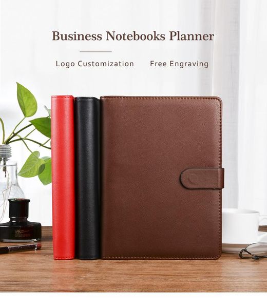 business brown black red leather agendas,magnetic snap ring binder planner organizer notebooks a6 a5 b5 notepads, Purple;pink
business brown black red leather agendas,magnetic snap ring binder planner organizer notebooks a6 a5 b5 notepads, Purple;pink