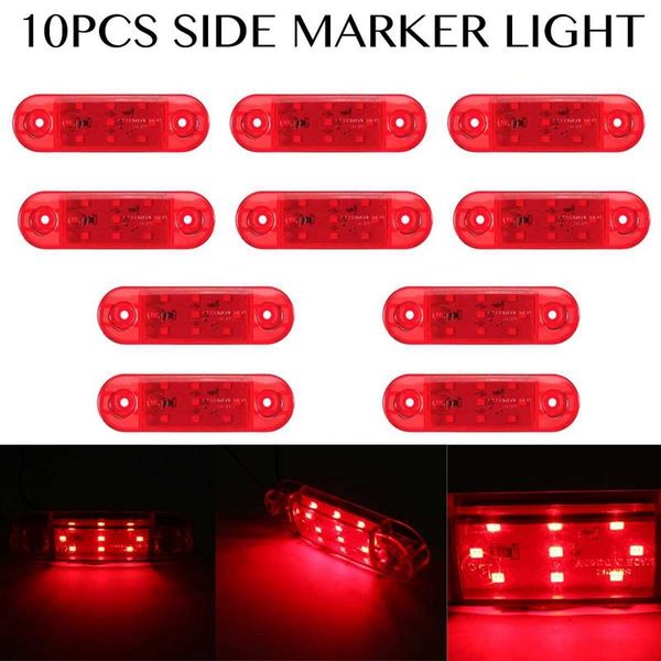 car headlights 10pcs 12v-24v 9 led truck side marker light lamp tail signal indicator warning for trailer caravan lorry van
car headlights 10pcs 12v-24v 9 led truck side marker light lamp tail signal indicator warning for trailer caravan lorry van