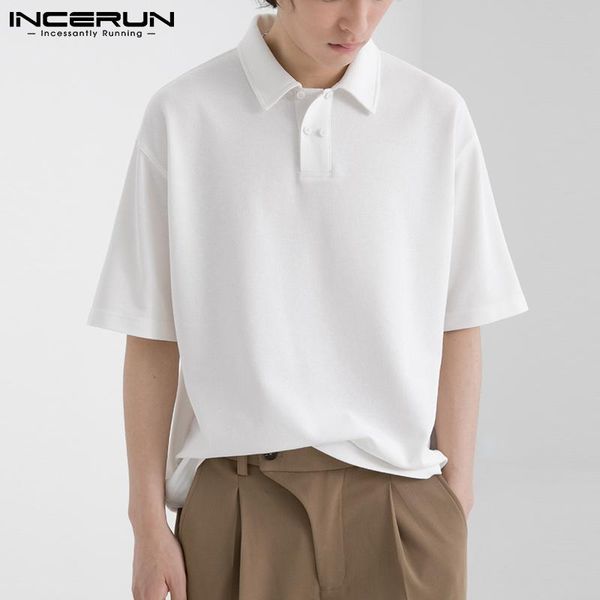 men's casual shirts men shirt turn down collar streetwear short sleeve leisure clothing 2021 solid color summer plus size incerun, White;black
men's casual shirts men shirt turn down collar streetwear short sleeve leisure clothing 2021 solid color summer plus size incerun, White;black