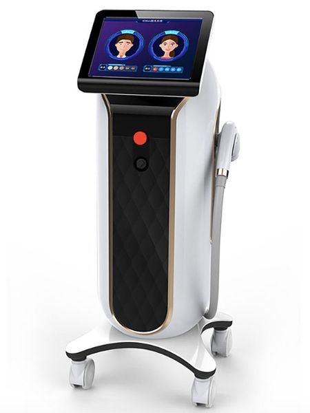 1064nm/808nm/755nm professional three-wavelength diode laser machine with high-efficiency cooling handle painless hair removal, Black
1064nm/808nm/755nm professional three-wavelength diode laser machine with high-efficiency cooling handle painless hair removal, Black