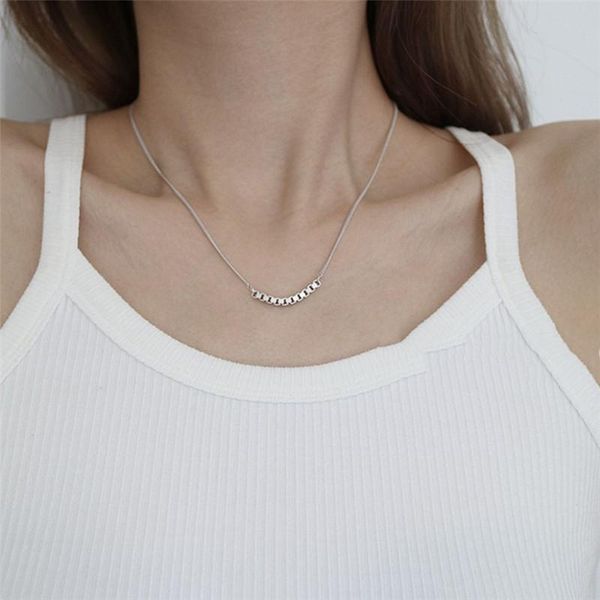 chains yaologe 925 sterling silver necklace fashion simple trend thin clavicle chain female korean jewelry gift
chains yaologe 925 sterling silver necklace fashion simple trend thin clavicle chain female korean jewelry gift