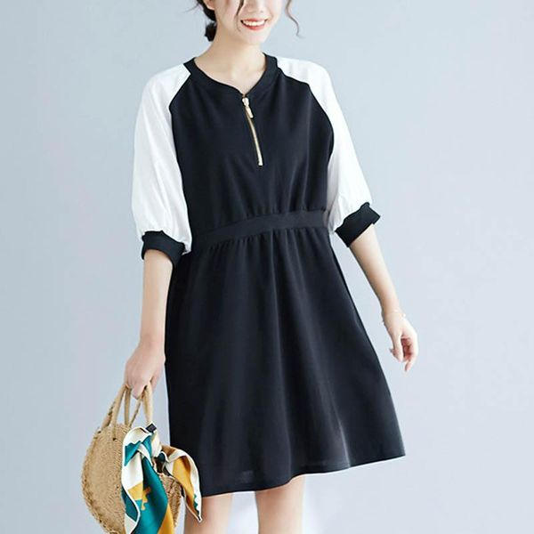 summer dress women plus size bust 140cm 5xl 6xl 7xl 8xl short sleeve a-line black color casual dresses, Black;gray
summer dress women plus size bust 140cm 5xl 6xl 7xl 8xl short sleeve a-line black color casual dresses, Black;gray