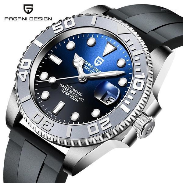 design men automatic watch sapphire luxury mechanical wristwatch stainless steel waterproof sport relogio masculino wristwatches, Slivery;brown
design men automatic watch sapphire luxury mechanical wristwatch stainless steel waterproof sport relogio masculino wristwatches, Slivery;brown