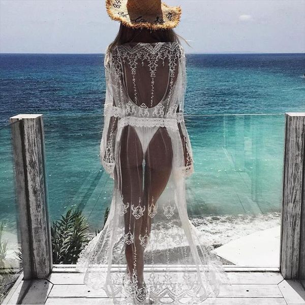 chiffon women kimono blouses beach cardigan bikini cover up wrap woman clothes beachwear long blouse good quality, White
chiffon women kimono blouses beach cardigan bikini cover up wrap woman clothes beachwear long blouse good quality, White