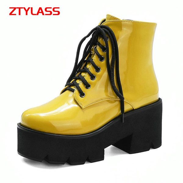 boots fashion platform ankle women thick high heel short lace uo zipper autumn winter shoes big size 43, Black
boots fashion platform ankle women thick high heel short lace uo zipper autumn winter shoes big size 43, Black
