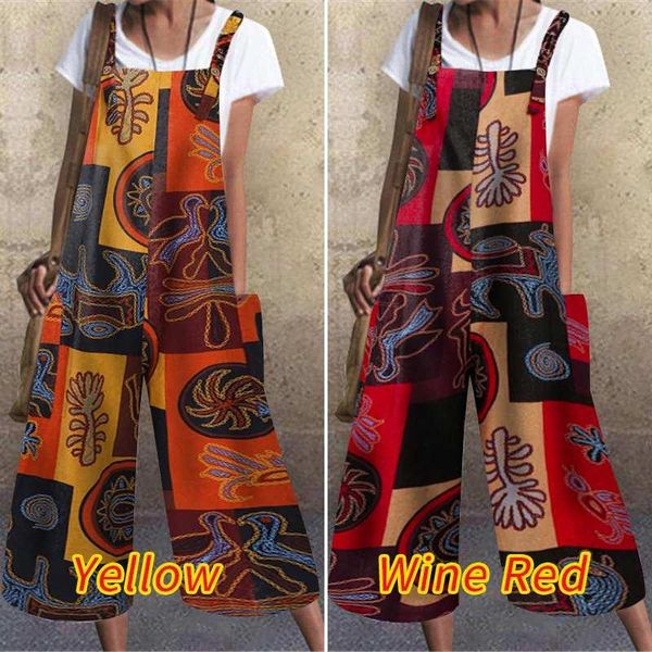 wide leg jumpsuits 2021 women summer casual vintage printed long rompers plus size bohemian party playsuits 11 colors women's &, Black;white
wide leg jumpsuits 2021 women summer casual vintage printed long rompers plus size bohemian party playsuits 11 colors women's &, Black;white