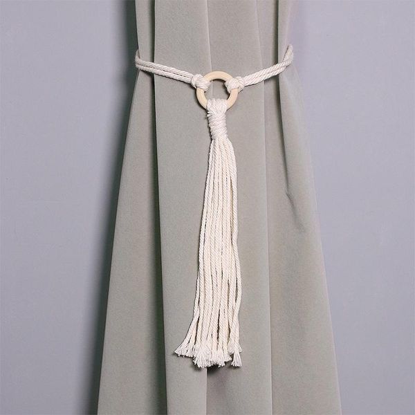 other home decor macrame curtain tie backs tassels ball hand-woven cotton beige straps hanging decoration creative accessories
other home decor macrame curtain tie backs tassels ball hand-woven cotton beige straps hanging decoration creative accessories