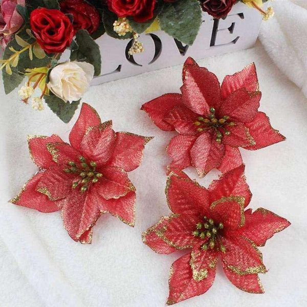 christmas decorations glitter flower tree hanging party xmas decor poinsettia 10x large
christmas decorations glitter flower tree hanging party xmas decor poinsettia 10x large