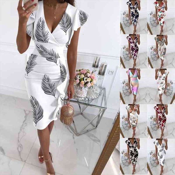 elegant ladies dress fashion ruffl folds flower print dresses for women deep v-neck sleeveless party slim fit clothes, Black;gray
elegant ladies dress fashion ruffl folds flower print dresses for women deep v-neck sleeveless party slim fit clothes, Black;gray