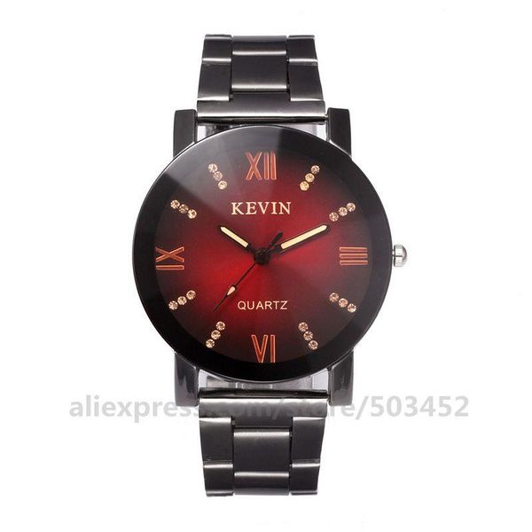wristwatches 100pcs/lot different color diamond dial plate kevin solid stainless steel material watch fashion quartz wristwatch, Slivery;brown
wristwatches 100pcs/lot different color diamond dial plate kevin solid stainless steel material watch fashion quartz wristwatch, Slivery;brown
