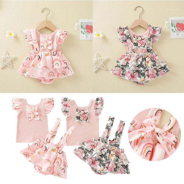 clothing sets baby clothes romper set toddler girls french dress print sister skirt rib strap cotton suit fashion summer casual outfits1, White
clothing sets baby clothes romper set toddler girls french dress print sister skirt rib strap cotton suit fashion summer casual outfits1, White