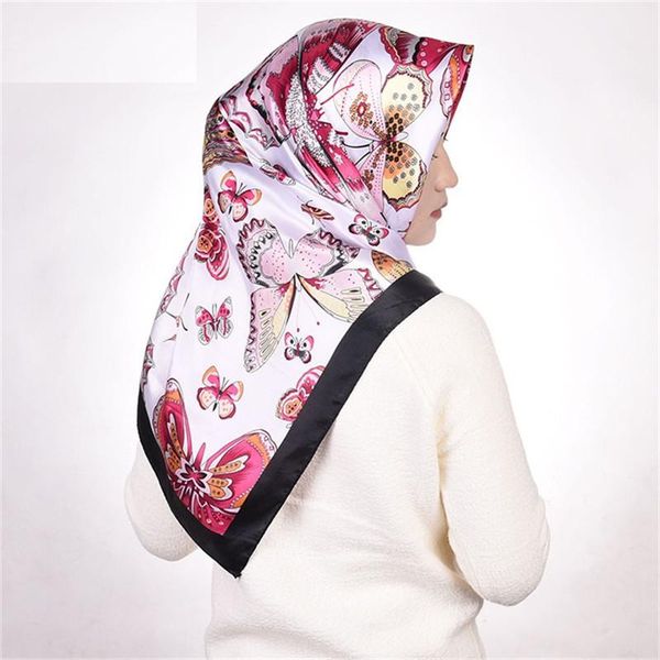 scarves 2021 fashion silk square scarf women 90*90cm neck hair tie band bag warp soft neckerchief hijab headscarf female foulard, Blue;gray
scarves 2021 fashion silk square scarf women 90*90cm neck hair tie band bag warp soft neckerchief hijab headscarf female foulard, Blue;gray