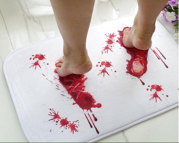 bath mats halloween bloody footprint mat flannel anti-slip door scary horrible bathroom rug porch hallway carpet festival decor
bath mats halloween bloody footprint mat flannel anti-slip door scary horrible bathroom rug porch hallway carpet festival decor