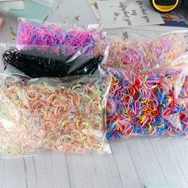 hair accessories 1000pcs/pack colorful thick transparent rubber bands for baby girls elastic ponytail cuff kids gum scrunchie, Slivery;white
hair accessories 1000pcs/pack colorful thick transparent rubber bands for baby girls elastic ponytail cuff kids gum scrunchie, Slivery;white