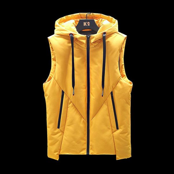men's vests autumn and winter sleeveless vest cotton padded clothes fashion korean slim jacket short chaleco hombre, Black;white
men's vests autumn and winter sleeveless vest cotton padded clothes fashion korean slim jacket short chaleco hombre, Black;white