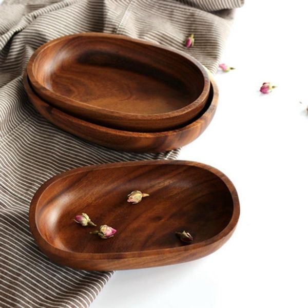 kitchen storage & organization japanese-style dried fruit dish oval wood tableware serving tray cake desserts snack dishes household di
kitchen storage & organization japanese-style dried fruit dish oval wood tableware serving tray cake desserts snack dishes household di