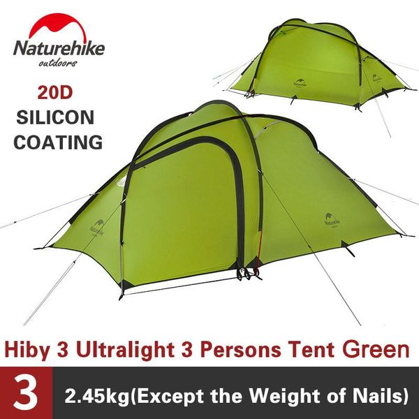 tents and shelters naturehike hiby 3 4 series outdoor camping tent travel 20d silicone fabric double layer ultralight tourism gazebo nature
tents and shelters naturehike hiby 3 4 series outdoor camping tent travel 20d silicone fabric double layer ultralight tourism gazebo nature