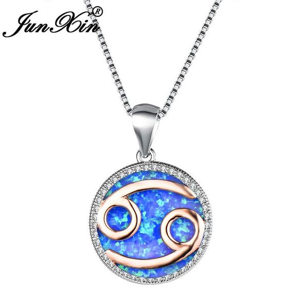 pendant necklaces junxin female constellation cancer for women white gold filled round birthstone valentine necklace jewelry, Silver
pendant necklaces junxin female constellation cancer for women white gold filled round birthstone valentine necklace jewelry, Silver