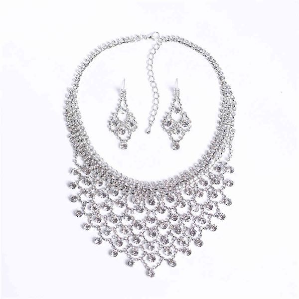 jewelry sets new style ladies earrings and necklaces shiny rhinestone prom wedding accessories luxury bridal gifts k72321, Black
jewelry sets new style ladies earrings and necklaces shiny rhinestone prom wedding accessories luxury bridal gifts k72321, Black