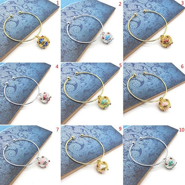 bangle 10types 1pc hollow cage cloisonne locket with lamp balloon bangles bracelets, Black
bangle 10types 1pc hollow cage cloisonne locket with lamp balloon bangles bracelets, Black