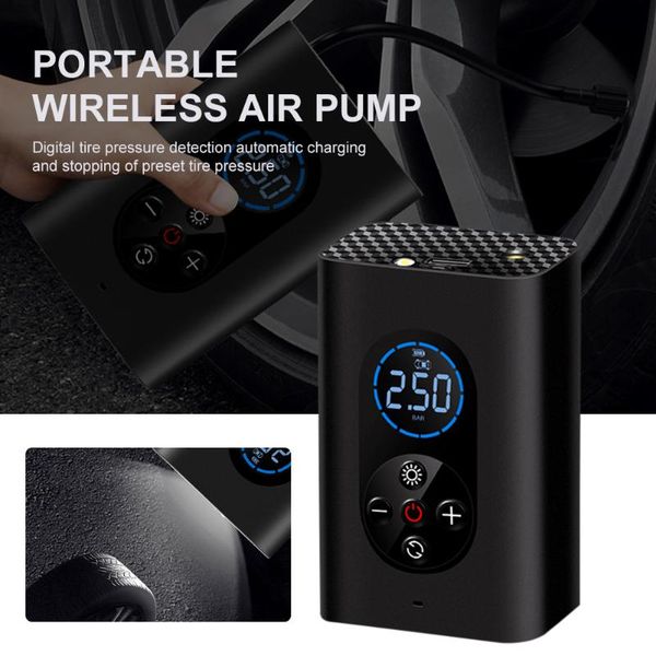 inflatable pump 150psi air compressor tyre inflator mini portable wire for car motorcycle bicycle balls
inflatable pump 150psi air compressor tyre inflator mini portable wire for car motorcycle bicycle balls