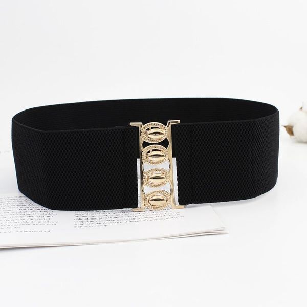 belts elastic waist belt for women gold color double button waistband ladies dress fashion decoration wide cummerbunds ceinture femme, Black;brown
belts elastic waist belt for women gold color double button waistband ladies dress fashion decoration wide cummerbunds ceinture femme, Black;brown