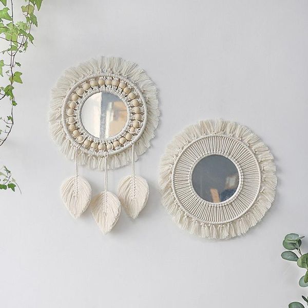 mirrors round macrame mirror wall hanging boho home decor decorative for living room decoration bedroom baby nursery gift
mirrors round macrame mirror wall hanging boho home decor decorative for living room decoration bedroom baby nursery gift