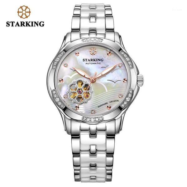 wristwatches starking women automatic watch rose gold steel case dress watches skeleton transparent mechanical, Slivery;brown
wristwatches starking women automatic watch rose gold steel case dress watches skeleton transparent mechanical, Slivery;brown