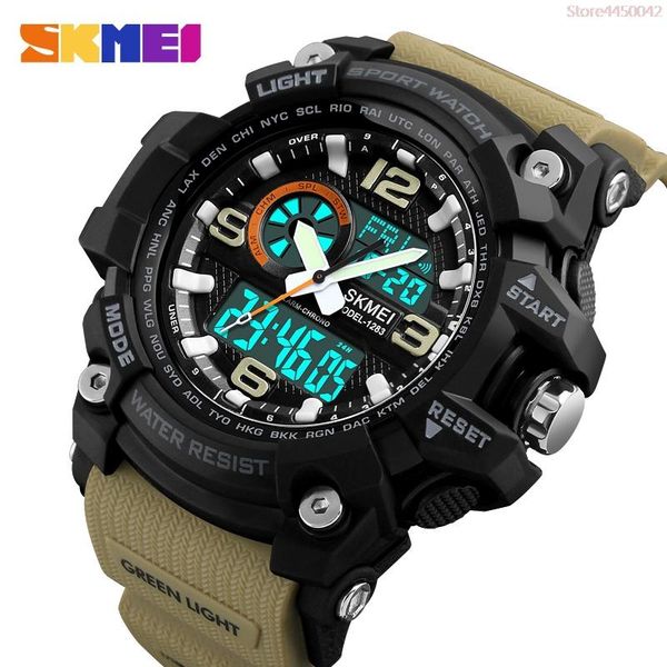wristwatches skmei fashion sports multifunction outdoor men's watches dual display digital quartz chronograph relogio masculino, Slivery;brown
wristwatches skmei fashion sports multifunction outdoor men's watches dual display digital quartz chronograph relogio masculino, Slivery;brown