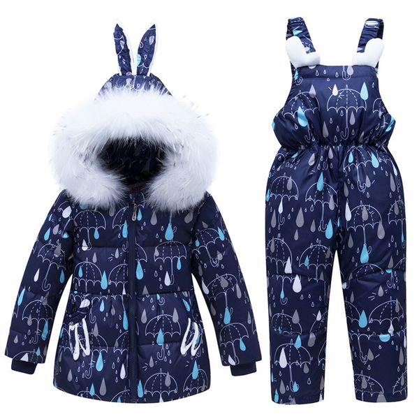 kids down jacket set girls 2pcs thicken fur ear hooded snow suit duck down jacket with warm bib pants winter pants clothing set, White
kids down jacket set girls 2pcs thicken fur ear hooded snow suit duck down jacket with warm bib pants winter pants clothing set, White
