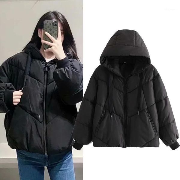 women's down & parkas women's fashion jacket slim padded thick classic black coat hooded winter warm outerwear zipper
women's down & parkas women's fashion jacket slim padded thick classic black coat hooded winter warm outerwear zipper