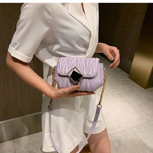pleated pu leather ladies flap shoulder messenger bag fashion all-match female small square handbags women crossbody bags purses
pleated pu leather ladies flap shoulder messenger bag fashion all-match female small square handbags women crossbody bags purses