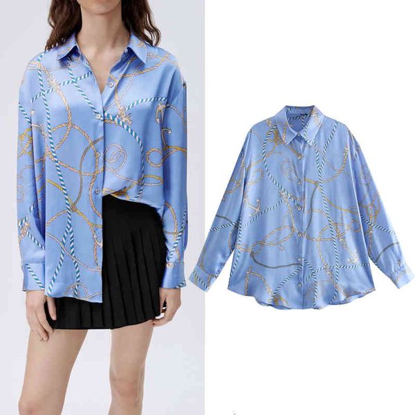 women's blouses & shirts 2021 new fashion women print verticality long sleeve turn-down collar chiffon blouse casual loose wo, White
women's blouses & shirts 2021 new fashion women print verticality long sleeve turn-down collar chiffon blouse casual loose wo, White