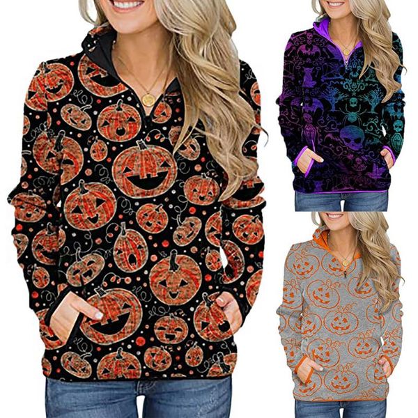 women's hoodies & sweatshirts fashion sweatshirt halloween lantern ghost pumpkin shirts hooded long sleeves autumn winter ladies coat, Black
women's hoodies & sweatshirts fashion sweatshirt halloween lantern ghost pumpkin shirts hooded long sleeves autumn winter ladies coat, Black