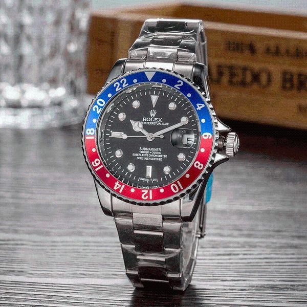 wristwatches fashion men's luxury designer watch quartz classic black steel band calendar business brand gifts 110, Slivery;brown
wristwatches fashion men's luxury designer watch quartz classic black steel band calendar business brand gifts 110, Slivery;brown