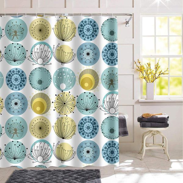 artistic flowers shower curtain abstract dandelion waterproof modern bathroom decor with hooks set 72x72 inch
artistic flowers shower curtain abstract dandelion waterproof modern bathroom decor with hooks set 72x72 inch